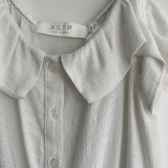 Astr the Label Tie Front Tank - Picture 3 of 8